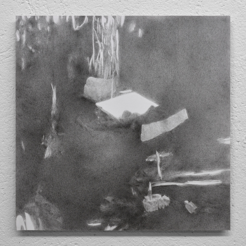 01351, 2022, lead pencil on paper.